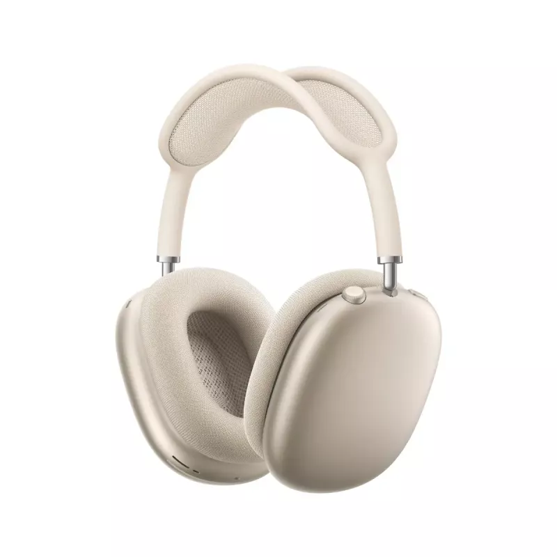 Draadloze hoofdtelefoon Apple AirPods Max 2 Starlight — omsluitend, hoofdbeugel, 386,2 g