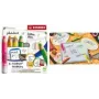 Stabilo MARKdry NEON Whiteboardmarkerset 648/4-01, 4 st., diverse kleuren