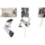 Trapladder Hailo 8040-407 aluminium hoogte 140 cm