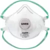 Ademhalingsmasker UVEX silv-Air classic 2310 planet FFP2 — wegwerp halfmasker, 15 stuks