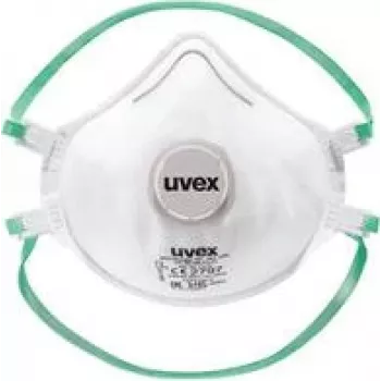 Ademhalingsmasker UVEX silv-Air classic 2310 planet FFP2 — wegwerp halfmasker, 15 stuks