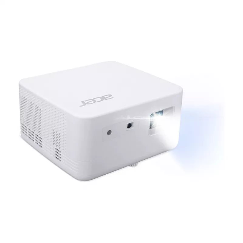 Acer PD1810ic DLP-projector, UHD 4K (3840x2160), 1000 ANSI-lumen, RGB-LED-lichtbron, wit