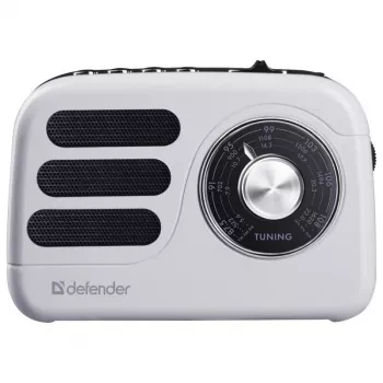 Draagbare luidspreker DEFENDER SIGNAL met FM/MP3/SD/USB en Bluetooth (5W, antenne)
