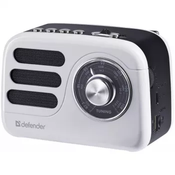 Draagbare luidspreker DEFENDER SIGNAL met FM/MP3/SD/USB en Bluetooth (5W, antenne)