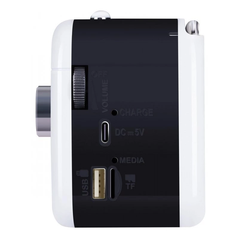 Draagbare luidspreker DEFENDER SIGNAL met FM/MP3/SD/USB en Bluetooth (5W, antenne)