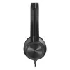Bekabelde koptelefoon met microfoon DEFENDER tune 150 – zwart, bekabelde stereo-headset
