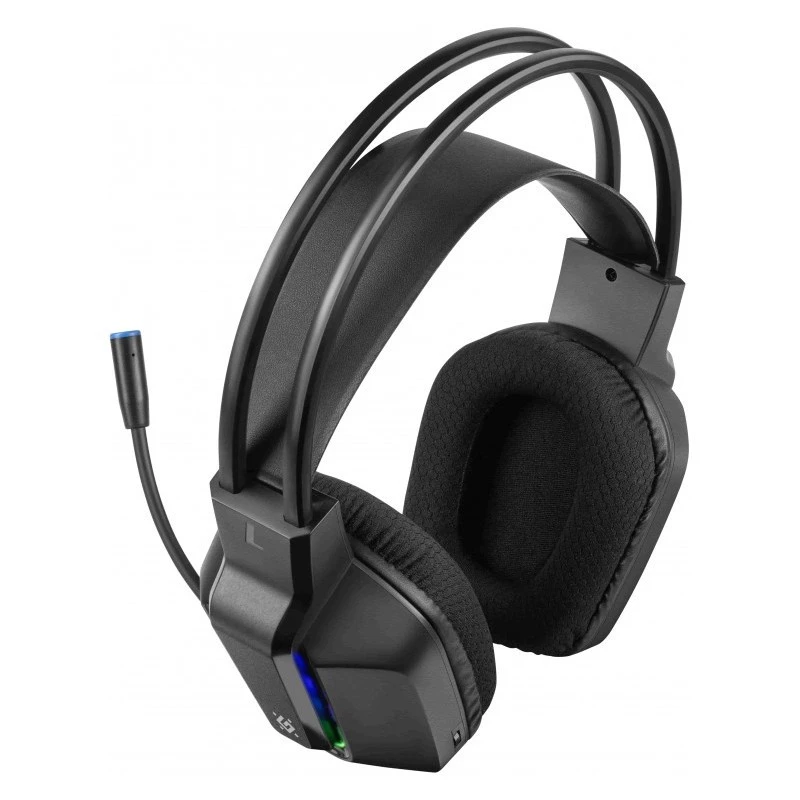 Bekabelde USB-gaming-headset DEFENDER GOTHIC RGB met microfoon, zwart