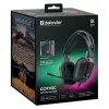 Bekabelde USB-gaming-headset DEFENDER GOTHIC RGB met microfoon, zwart