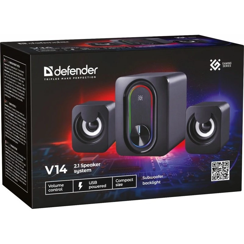 Defender V14 2.1 Pc-luidsprekers, 11 W, USB, Bluetooth