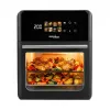 Heteluchtfriteuse GreenBlue GB950 1800W, 10 l inhoud, 8 programma's, touchbediening, timer, zwart