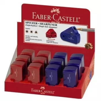 Puntenslijper Faber-Castell 182711 blauw rood