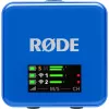 Microfoon Rode Wireless Go III blauw — compact draadloos lavaliersysteem