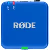 Microfoon Rode Wireless Go III blauw — compact draadloos lavaliersysteem