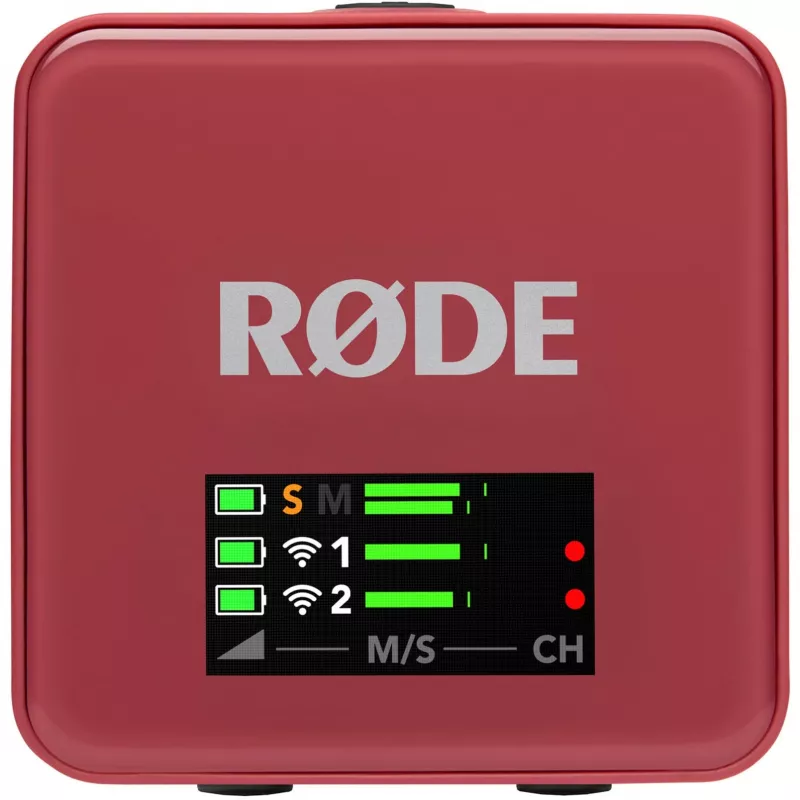 Funkmikrofon Rode Wireless Go III roze — compacte 2,4-GHz-Übertragung, Modell WIGOGEN3ROS