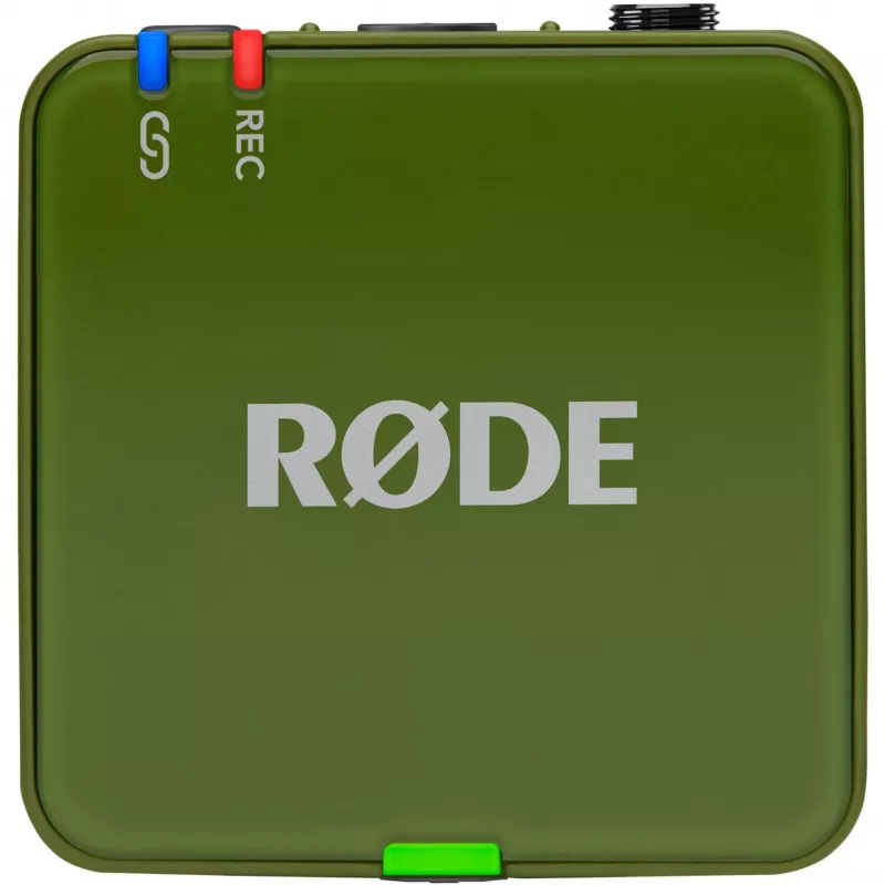 Microfoon Rode Wireless Go III donkergroen