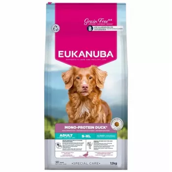 Droogvoer voor honden EUKANUBA Special Care Mono-Protein Adult Duck – monoproteïneformule, 12 kg