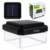 Solar LED-paallamp GreenBlue GB127 WW — 3200 K neutraalwit, 80×80 mm kap, NiMH-accu