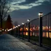 Solar LED-paallamp GreenBlue GB127 WW — 3200 K neutraalwit, 80×80 mm kap, NiMH-accu