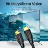 HDMI-kabel 8K/1M zwart Aanbf Vention