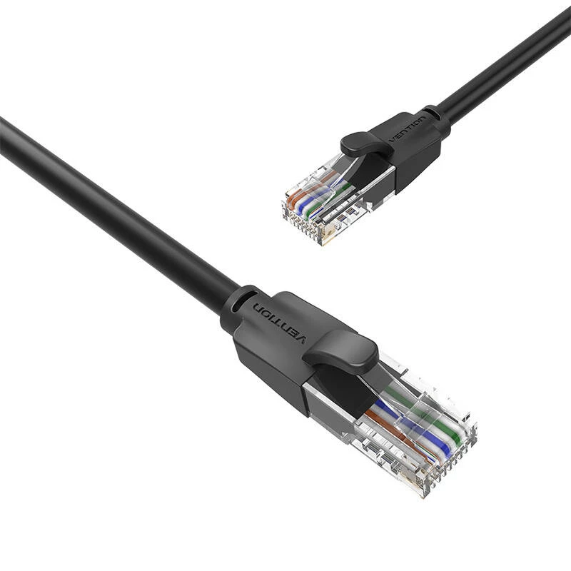Netwerkkabel UTP CAT6 Vention IBEBK RJ45 Ethernet 1000Mbps 8m (zwart)