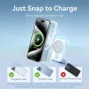 Powerbank draadloos 5000MAH 20W/MAGNETIC zwart FHSB0 Vention