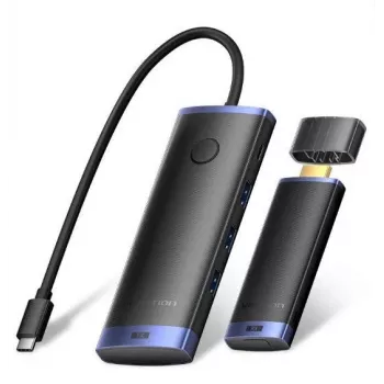 Draadloze HDMI-transmitter met dockingstation 6W1 Vention USB-C