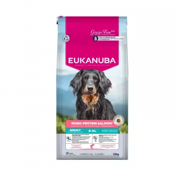 EUKANUBA Special Care Mono-Protein Adult Salmon droogvoer voor honden 12 kg
