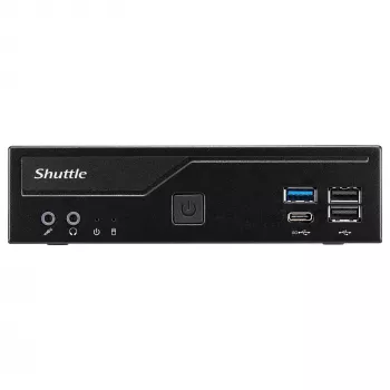 Shuttle Barebone slank DH610V2 Intel/DDR5/zwart - Barebone - Intel socket 1700 (Core i)