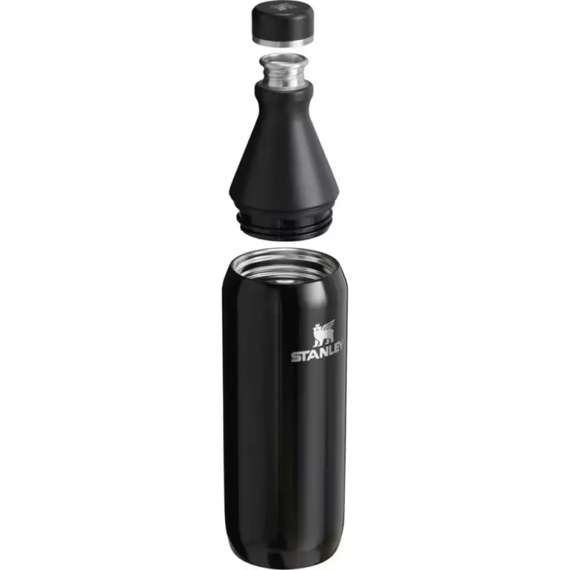 Stanley All Day Slim Thermosfles 0,6 L, roestvrij staal, zwart, 10-12069-024
