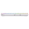 Mechanisch compact draadloos toetsenbord Cherry XTRFY K33 75% QWERTZ Duits wit USB + RF + Bluetooth RGB