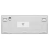 Mechanisch compact draadloos toetsenbord Cherry XTRFY K33 75% QWERTZ Duits wit USB + RF + Bluetooth RGB