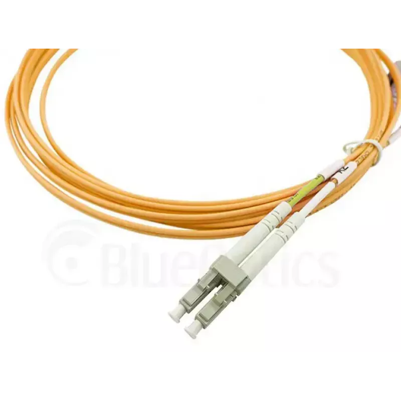 Glasvezel-duplexkabel BlueOptics CAB-MMF50-LC-LC-3-BO OM2 multimode LC naar LC 3 m oranje