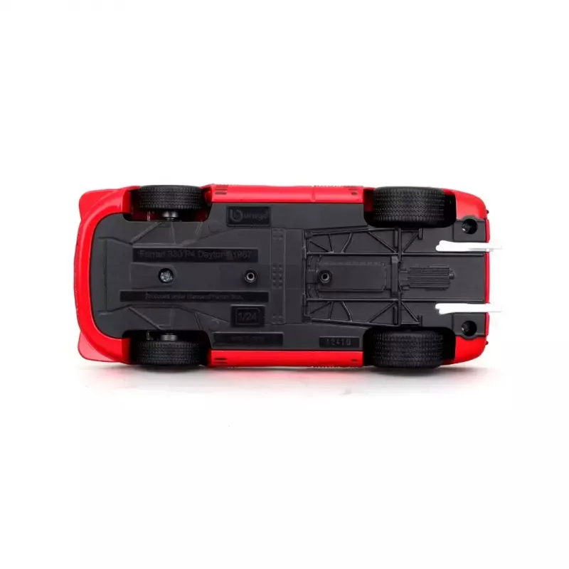 Supercar-model Bburago Ferrari 330 P4 Daytona, voorgemonteerd op schaal 1:24