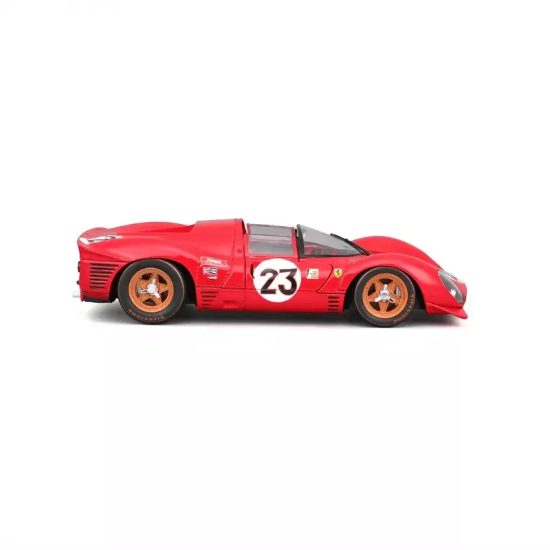 Supercar-model Bburago Ferrari 330 P4 Daytona, voorgemonteerd op schaal 1:24