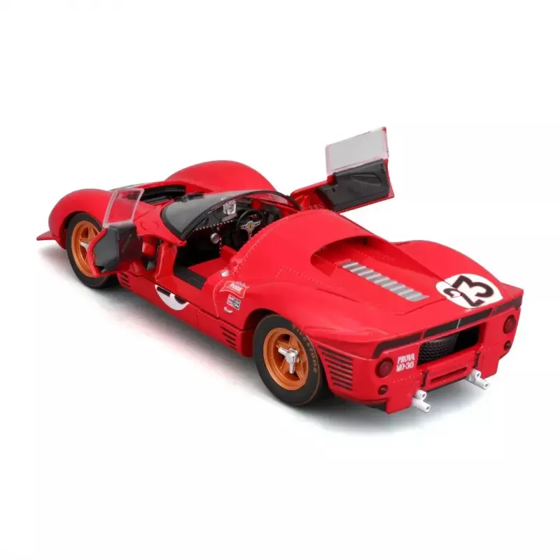 Supercar-model Bburago Ferrari 330 P4 Daytona, voorgemonteerd op schaal 1:24
