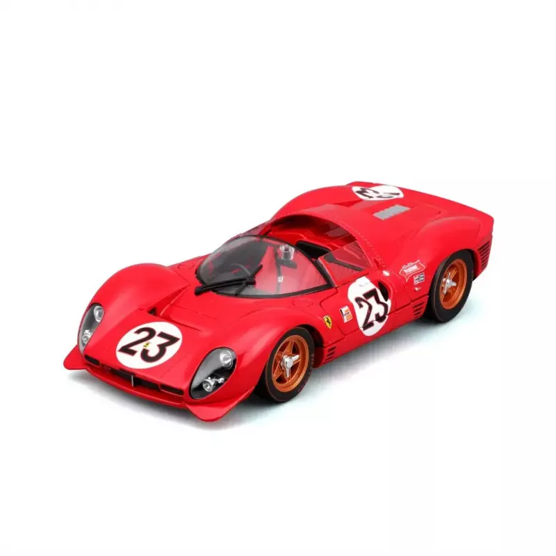 Supercar-model Bburago Ferrari 330 P4 Daytona, voorgemonteerd op schaal 1:24