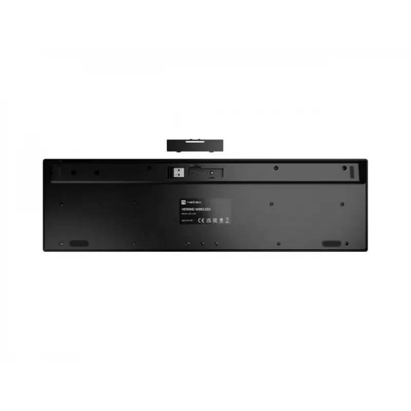 Toetsenbord NATEC HERRING draadloos 2.4 GHz slank US-layout