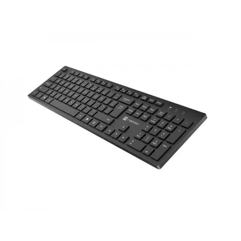 Toetsenbord NATEC HERRING draadloos 2.4 GHz slank US-layout