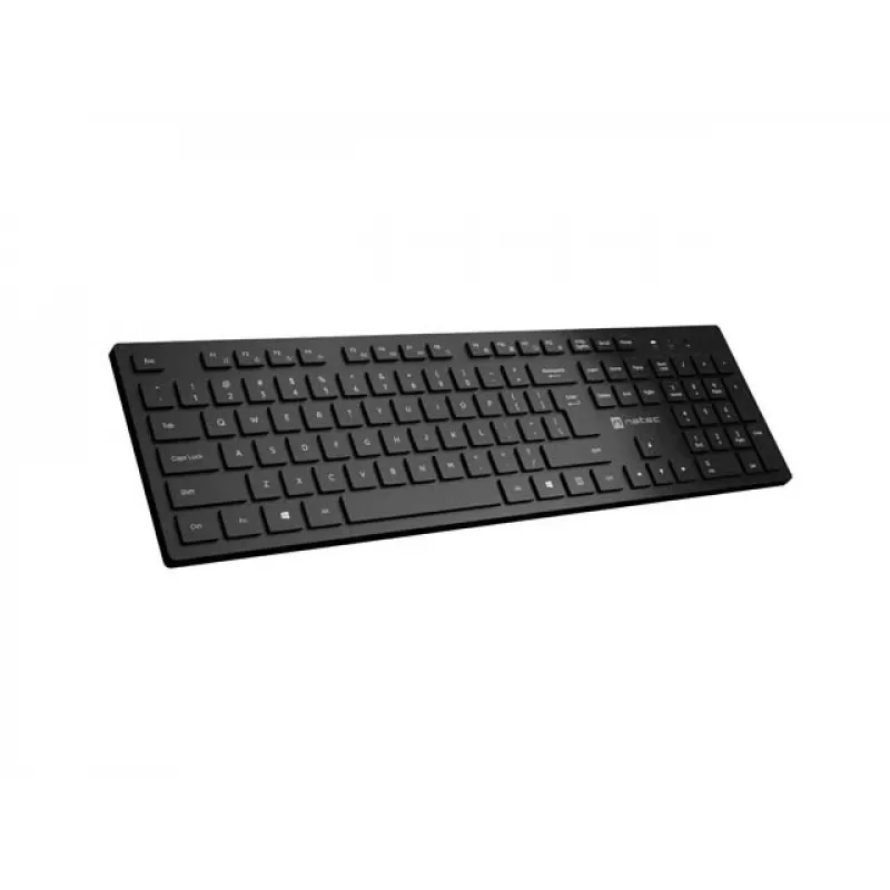 Toetsenbord NATEC HERRING draadloos 2.4 GHz slank US-layout
