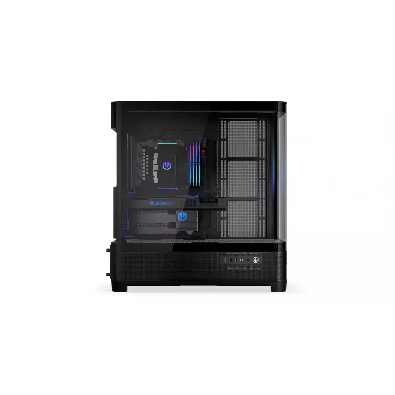 Computerbehuizing ENDORFY Aquarius 8000 Flex zwart panoramaglas