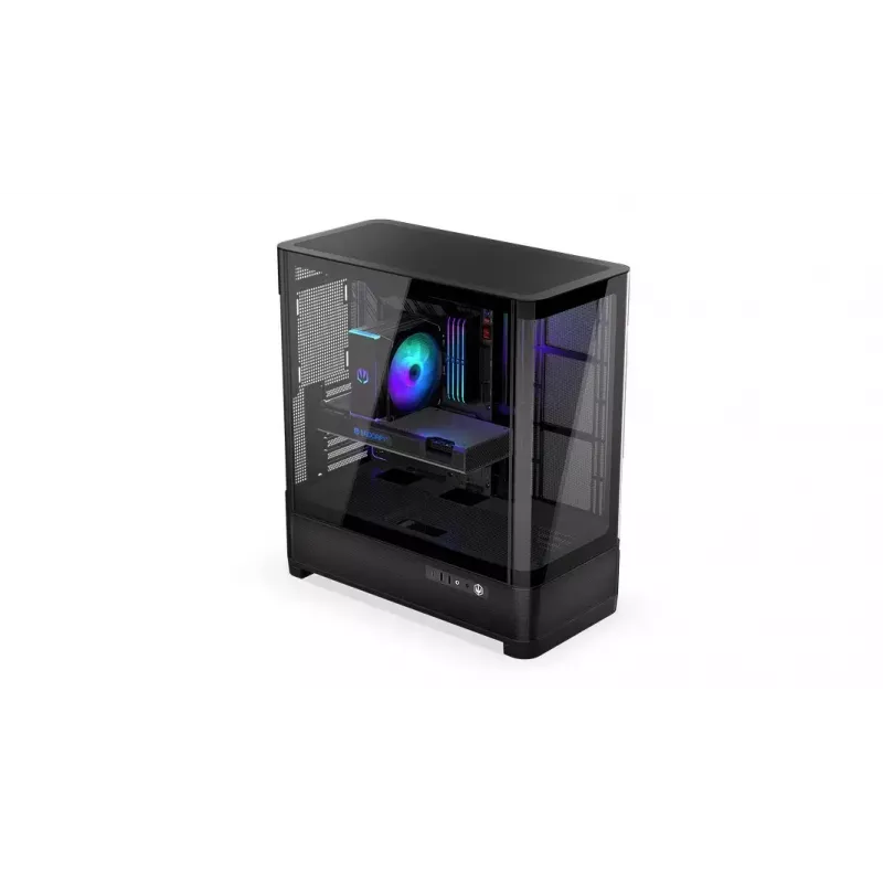 Computerbehuizing ENDORFY Aquarius 8000 Flex zwart panoramaglas