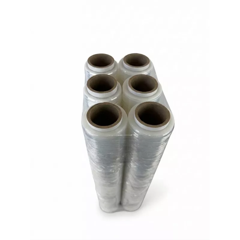 Stretchfolie transparant 23mic 1,5 kg x 6BOX