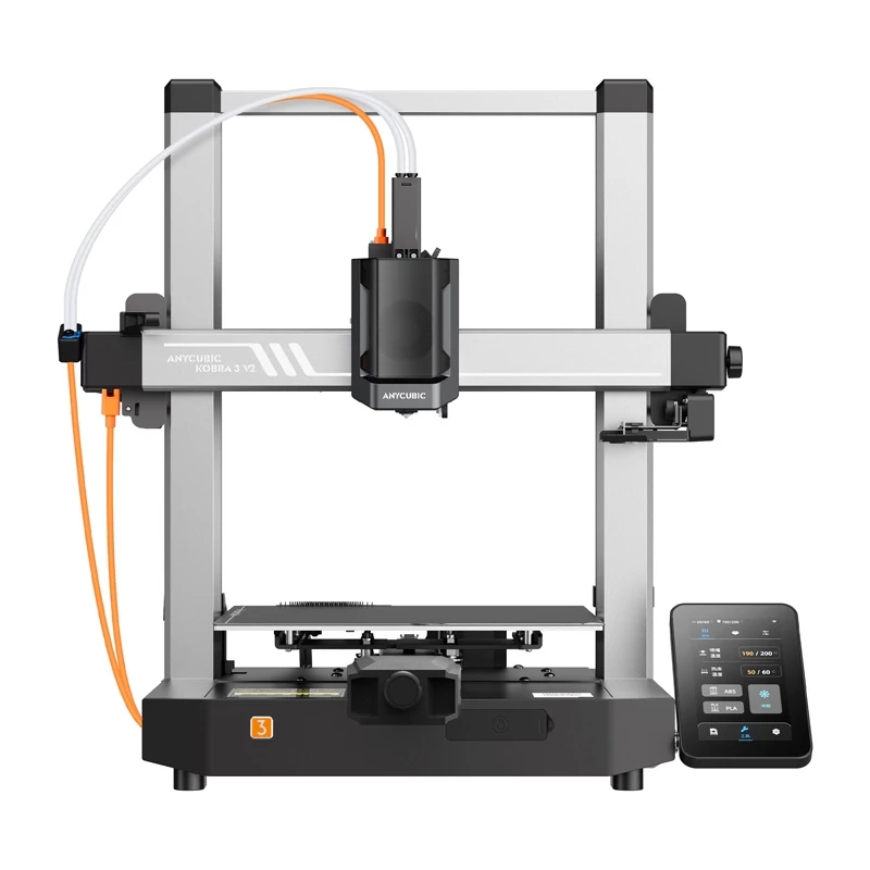 3D-printer AnyCubic Kobra 3 V2 Combo K3VC-IP-O — bouwvolume 300×300×350 mm