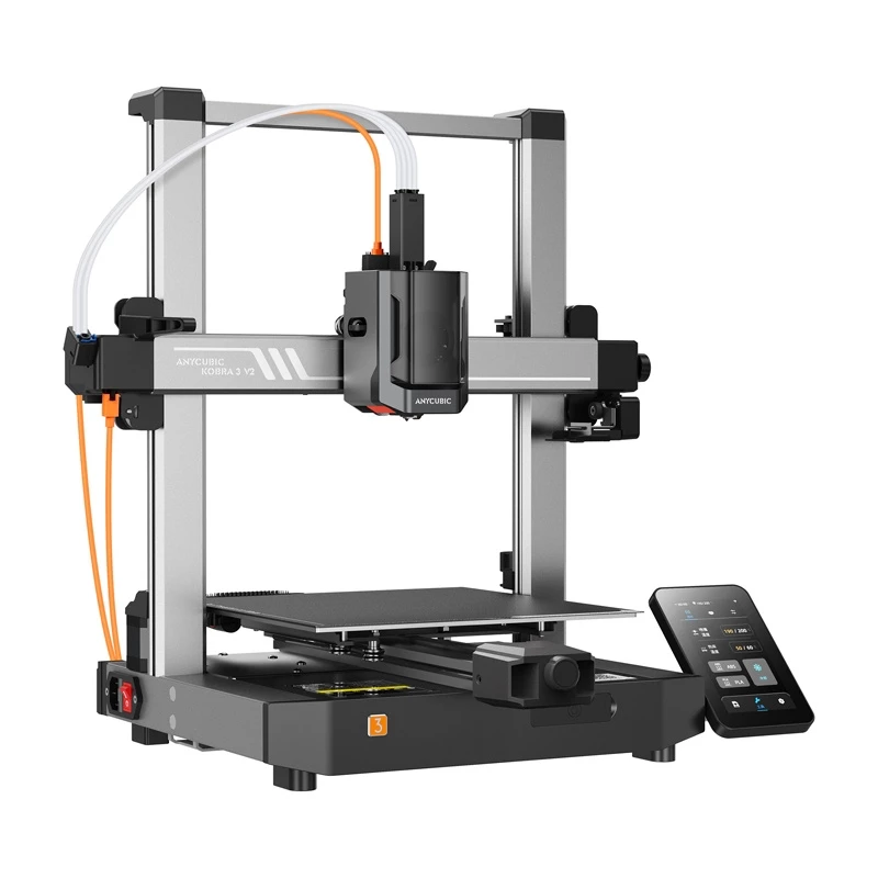 3D-printer AnyCubic Kobra 3 V2 Combo K3VC-IP-O — bouwvolume 300×300×350 mm