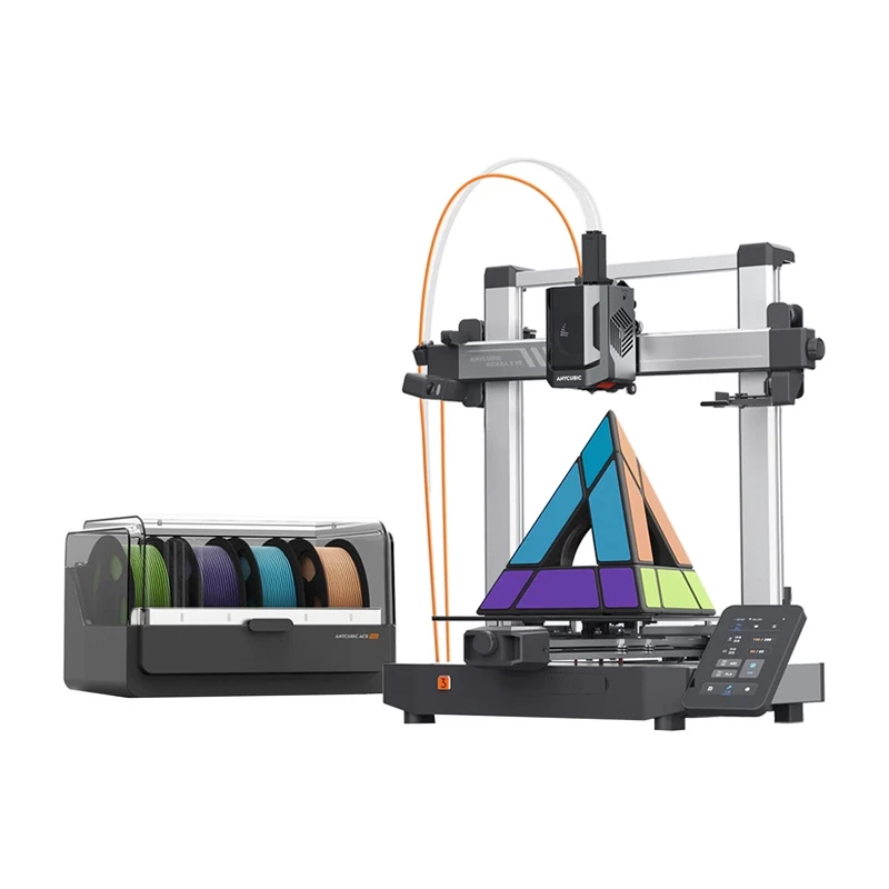 3D-printer AnyCubic Kobra 3 V2 Combo K3VC-IP-O — bouwvolume 300×300×350 mm