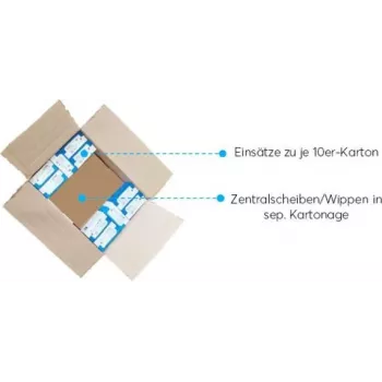 Busch-Jaeger 100-voudige SCHUKO stopcontacten bulkverpakking 20 EUC-214 BULK (2CKA002099A0306)