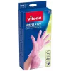 Wegwerp latex handschoenen VILEDA Multi Latex 100, beige, maat S/M, 100 stuks