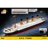 Bouwpakket Cobi R.M.S. Titanic modelbouwpakket, 848 onderdelen, verzamelbaar scheepsmodel