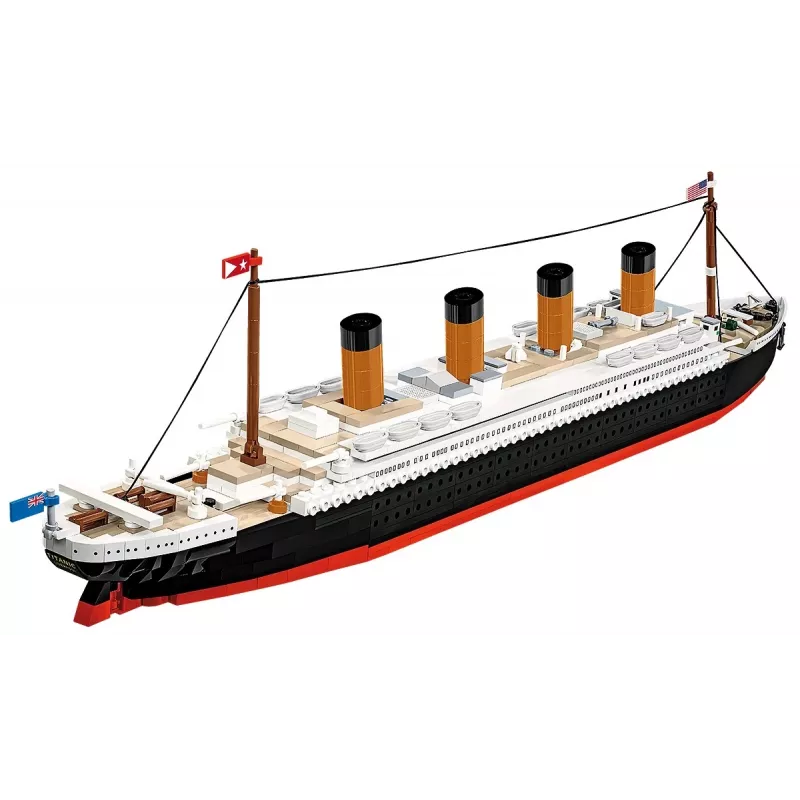 Bouwpakket Cobi R.M.S. Titanic modelbouwpakket, 848 onderdelen, verzamelbaar scheepsmodel