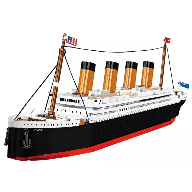 Bouwpakket Cobi R.M.S. Titanic modelbouwpakket, 848 onderdelen, verzamelbaar scheepsmodel
